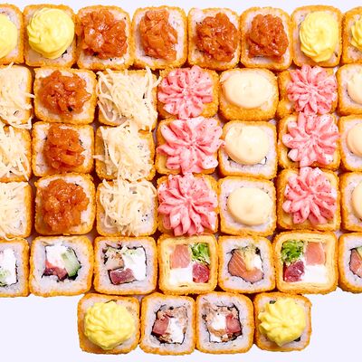 Жареный Сет Прощай Диета в Сушисто по цене 1913 ₽