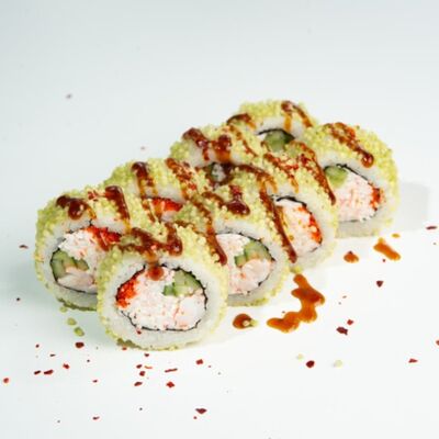 Васаби шарики с креветкой (8 шт) в ЁБИСАН по цене 939 ₽
