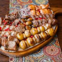 Праздничное застолье (без свинины) в Дюшес