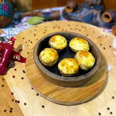 Шампиньоны запеченные в ПатиоСани по цене 613 ₽