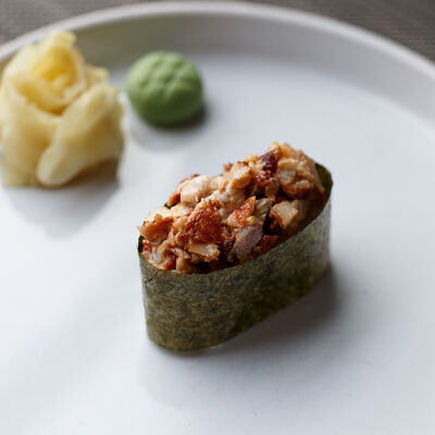 Гункан острый угорь в Per Se по цене 625 ₽