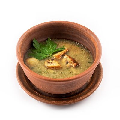 Грибная юшка в Старик Хинкалыч по цене 320 ₽