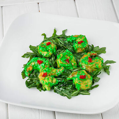 Креветки в соусе васаби в Вьеткафе Мега по цене 3300 ₸