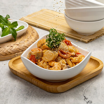 Удон Том-ям с морепродуктами в BambookCafe по цене 800 ₽