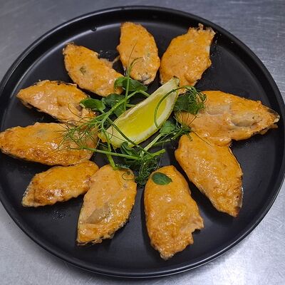 Мидии запеченные в Паркофка по цене 450 ₽