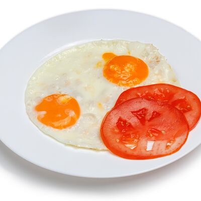 Яичница с помидорами в Абсолют по цене 170 ₽