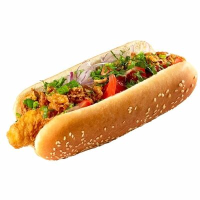 Хот-дог со стрипсами в Шаурма Shop по цене 329 ₽