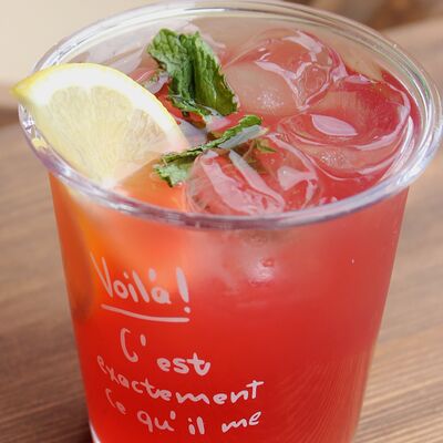 Холодный чай каркаде-маракуйя в Coffee Way по цене 479 ₽