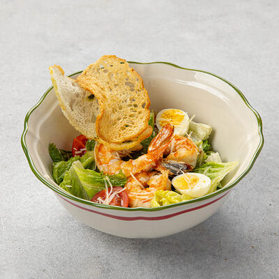 Цезарь с креветками в Peperoni по цене 960 ₽