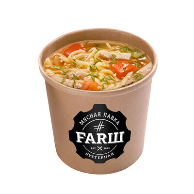 Суп лапша с курицей в #FARШ по цене 119