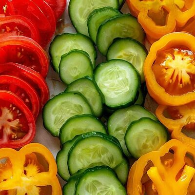 Овощная нарезкав Шашлычный Мир по цене 419 ₽