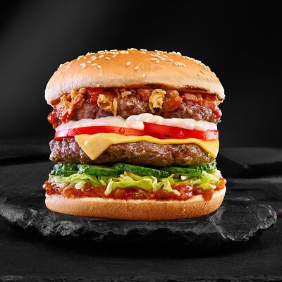 Бургер Безумный Макс в Джамбо по цене 540 ₽