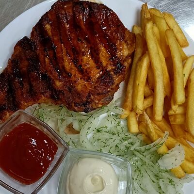 Чалагач из свинины в Park cafe по цене 460 ₽