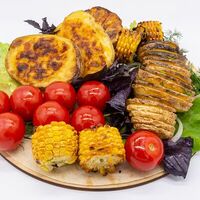 Картофель с сыром на мангале в Barbegue