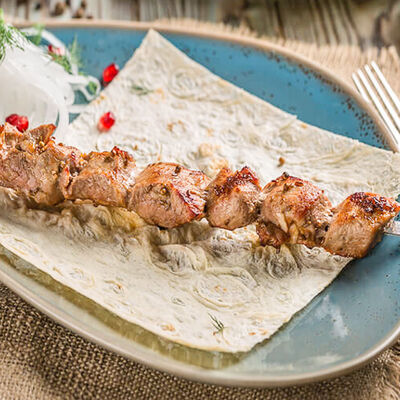 Шашлык из мякоти свинины в Чайхана 64 по цене 210