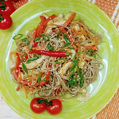 Яки соба с курицей в IONOTO по цене 340 ₽