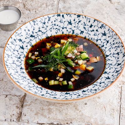 Окрошка на квасе в Блин да вареник по цене 390