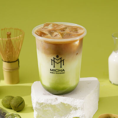 Matcha Latte Coffee в Micha Bubble Tea & Bakery по цене 489 ₽