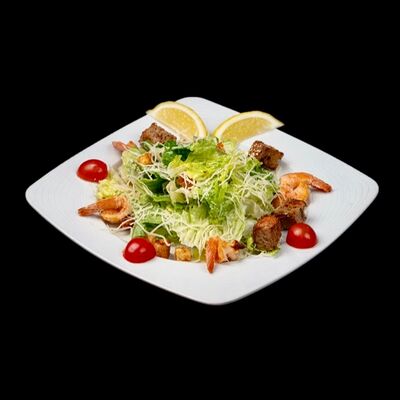 Цезарь с креветками в Леон по цене 850 ₽