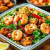 Теплый салат с морепродуктамив Сытый Лось по цене 350