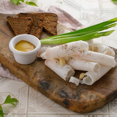 Домашнее cвинoе сало в Катюша Katyusha по цене 450