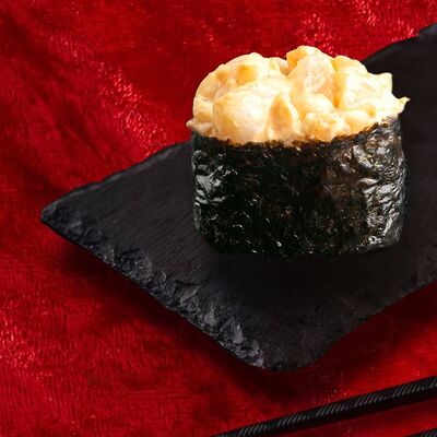 Гункан Спайси с морским гребешком в Рыбин Гуд Sushi Premium по цене 44 ₽