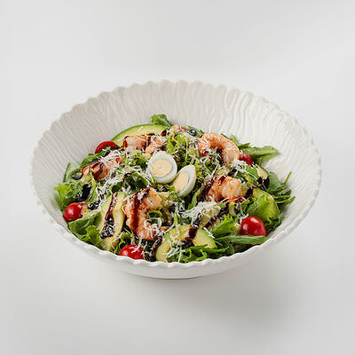 Салат с рукколой и креветками в Coffee BOOM по цене 3350 ₸