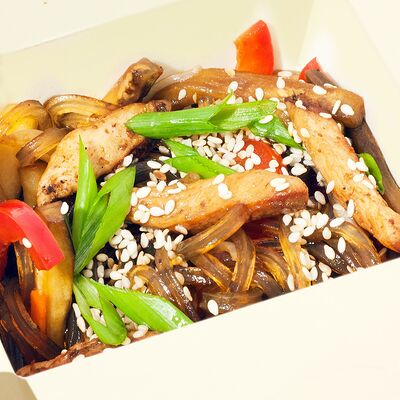 Вок Лапша рисовая харусаме в Hot-Pizza по цене 380 ₽