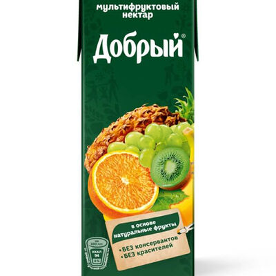 Сок Добрый мультифруктовый в MC Doner по цене 2 р.