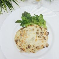 Эскалоп из курицы с грибами в Лапша