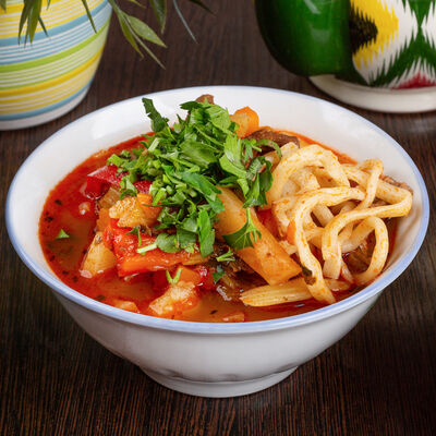 Лагман из говядины в Три жены по цене 95