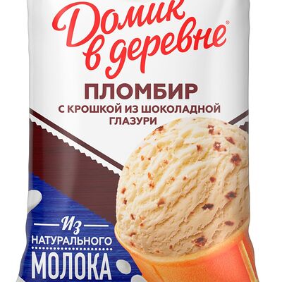 Пломбир с шоколадной крошкой Домик в Деревне в Indipizza по цене 169 ₽