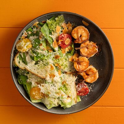 Романо с креветками и пармезаном в Сорренто by Novikov по цене 990 ₽