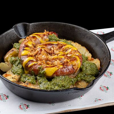 Колбаски с картофельным пюре в Tomato Pizza Bar по цене 3990 ₸