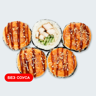 Запеченный Гранд с курицей в Суши Сет по цене 499 ₽