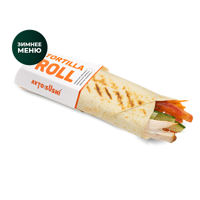 Фреш-ролл с курицей в Автосуши по цене 416 ₽
