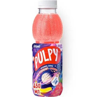 Напиток сокосодержащий Добрый Pulpy Клубника-Банан со вкусом пломбира в Papa Burgers по цене 160 ₽