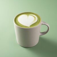 Матча латте в HAND COFFEE