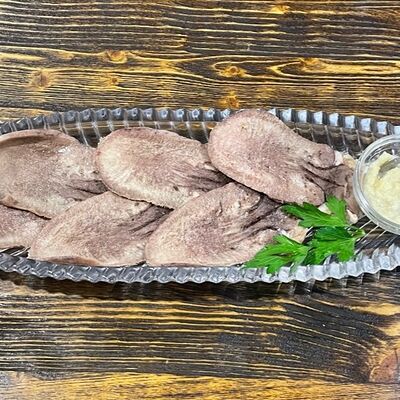 Язык с хреном в Вкусный шашлык и не только по цене 430 ₽