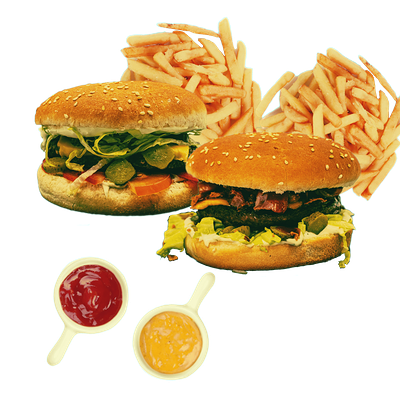 Дуэт Big бургеров в San-Pizzerino по цене 1690 ₽