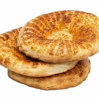 Узбекская лепёшка в Мясо на углях