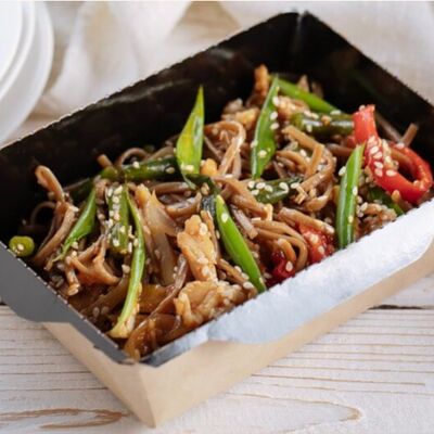 Соба с курицей и овощами в Провиант по цене 260 ₽