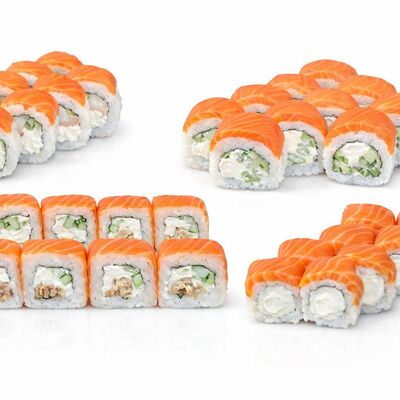 Филадельфия в Rolls & burgers по цене 1600 ₽