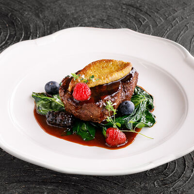 Филе россини с фуа-гра в Ginza по цене 6990 ₽