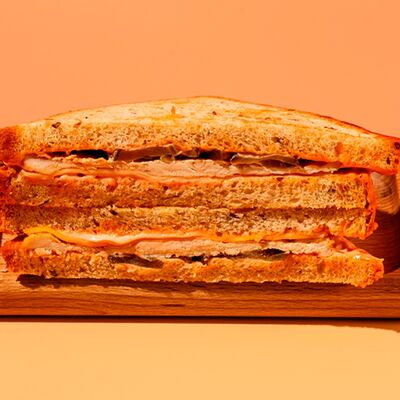 Сэндвич с курицей в Дим Кофе Скрябина по цене 280 ₽