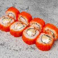 Калифорния с креветкой в Yoshi sushi