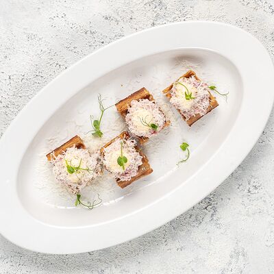 Тартар сырный в Brugge по цене 750 ₽