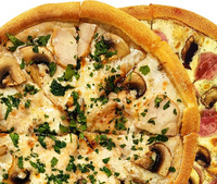 Комбо шампиньон-бум в La pizza bomba