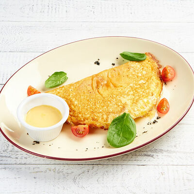 Большой омлет с овощами, грибами и беконом в АндерСон по цене 580 ₽