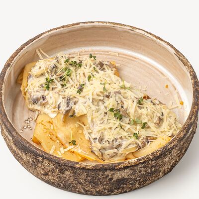 Блины с грибным жульеном в Дело по цене 540 ₽